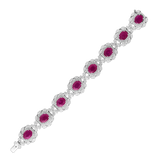 Mila Ruby Bracelet