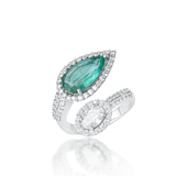 The Seraphina Emerald Ring