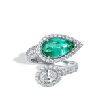 The Seraphina Emerald Ring