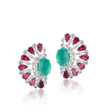 Celia Tourmaline Studs