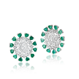 Evelyn Emerald Studs