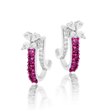 The Riviera Ruby Earrings