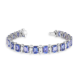 Enya Emerald & Tanzanite Bracelet