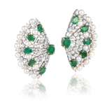 Sophia Emerald & Diamond Earrings