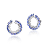 Orion Tanzanite & Diamond Earrings