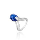 Azura Tanzanite & Diamond Ring