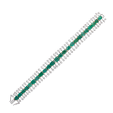 Cascade Emerald Bracelet