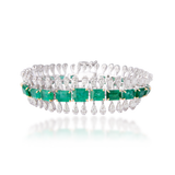 Cascade Emerald Bracelet