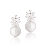 Axis Pearl Earrings