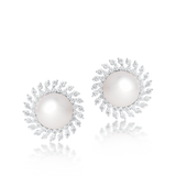 The Aureole Pearl Earrings