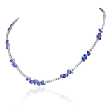 Amelie Tanzanite & Diamond Necklace