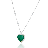 Heart of the Forest Emerald Pendant