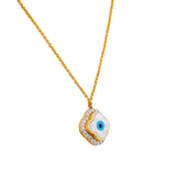 Divine Protection Diamond Necklace