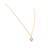 Divine Protection Diamond Necklace