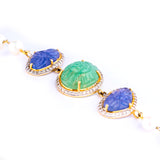 Emerald Cascade Diamond Bracelet