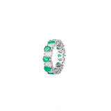 Emerald Majesty Diamond Ring