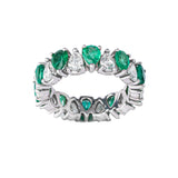 Emerald Majesty Diamond Ring