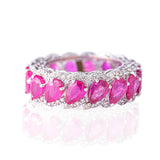 Glamour Diamond Ruby Ring