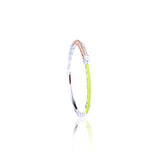 Green Ceramic Diamond Bracelet