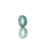 Diamond Emerald Band Ring
