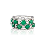 Juno Emerald Ring