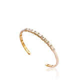 Amara White Bangle
