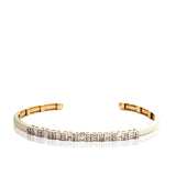 Amara White Bangle