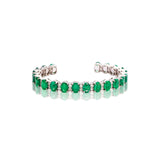 Endless Allure Emerald Bangle