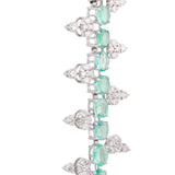 Infinite Charm Colombian Emerald Bracelet
