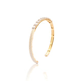 Amara White Bangle