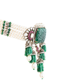 Diamond Gemstone Choker