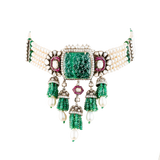 Diamond Gemstone Choker