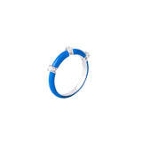 Jazzy blue ring