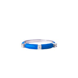 Jazzy blue ring