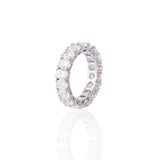 Opulent Oval Diamond Ring
