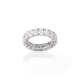 Opulent Oval Diamond Ring