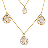 Radiant Polki Diamond Necklace