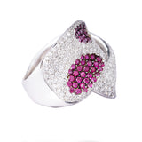 Ruby Diamond Elegance Ring