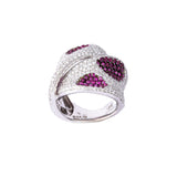 Ruby Diamond Elegance Ring