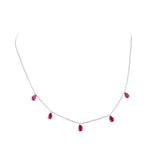 Ruby Majesty Gold Necklace