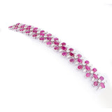Ruby Radiance Gold Bracelet