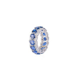 Sapphire Elegance Diamond Ring
