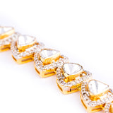 Timeless Radiance Polki Diamond Bracelet