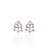 Tara Pearl & Diamond Earrings