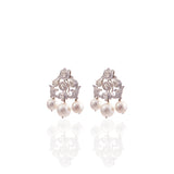 Tara Pearl & Diamond Earrings