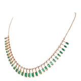 Sayra Emerald & Diamond Necklace