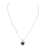 Anaya Emerald & Diamond Necklace
